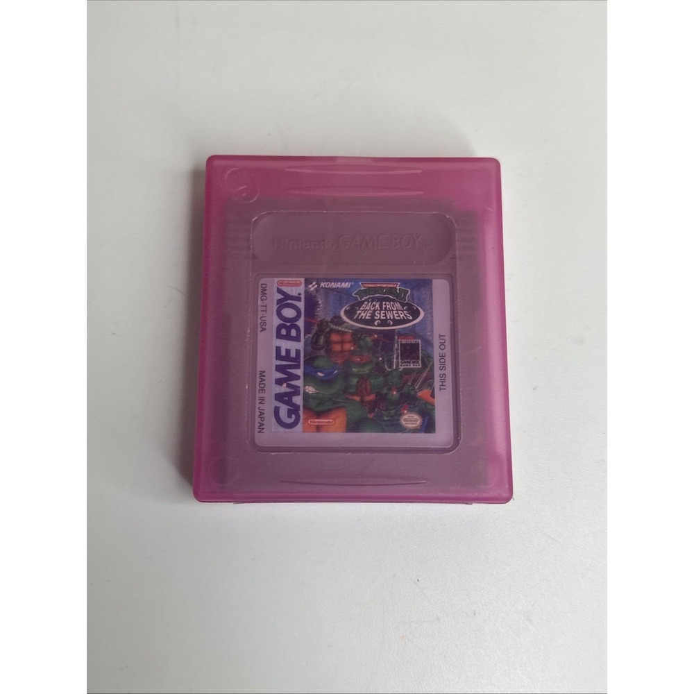 Teenage Mutant Ninja Turtles II: Back from the Sewers (Nintendo Game Boy, 1991) - Picture 3 of 3